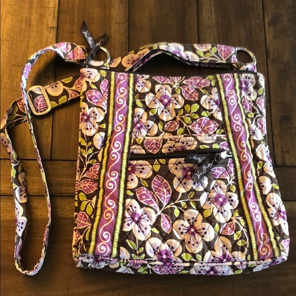 Vera Bradley - Hipster Purse - Plum Petals - Picture 3 of 9